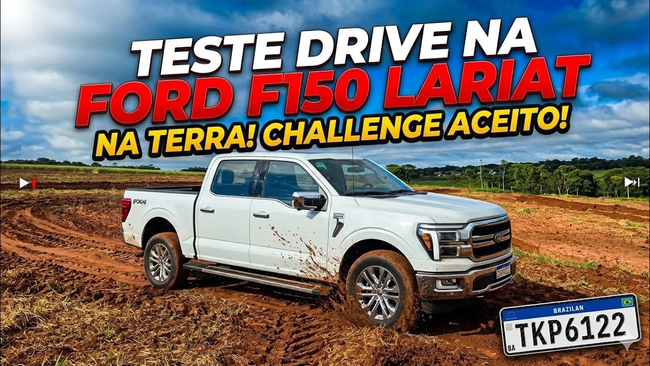 NOVA FORD F150 LARIAT || 48 HORAS COM ELA E O QUE ACHEI ?