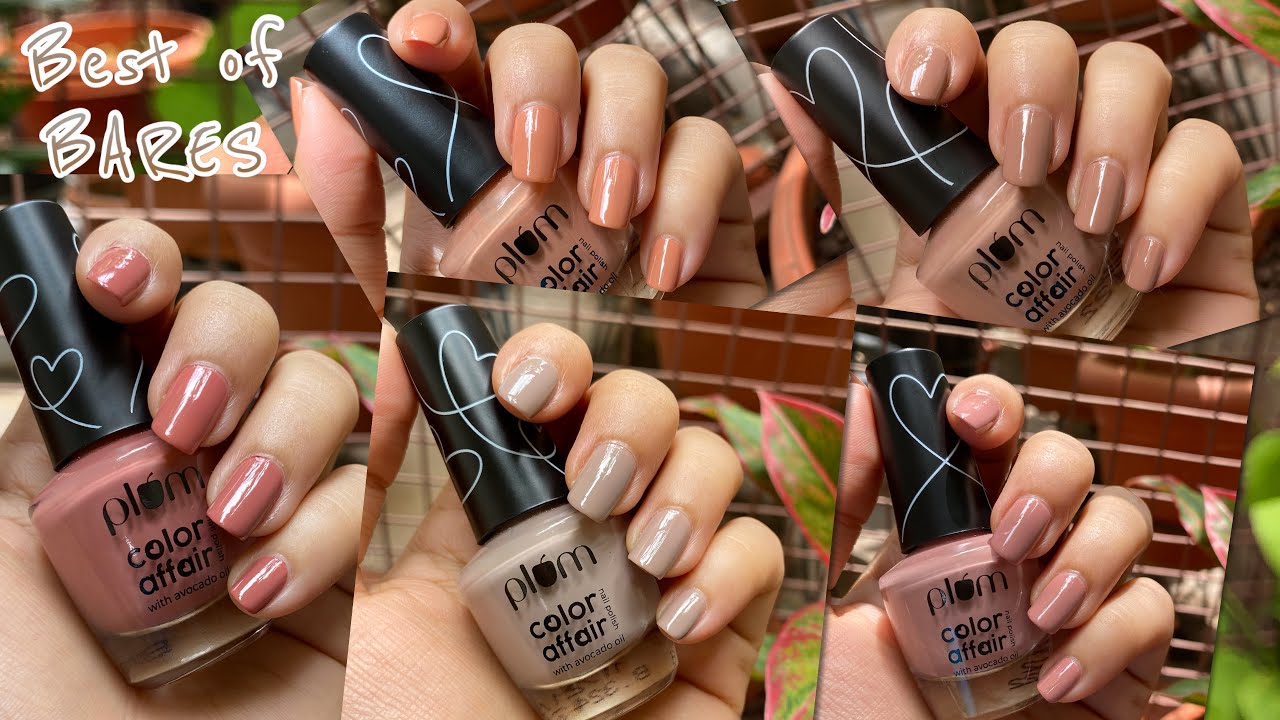 Plum Color affair nail polish 💅| BEST OF BARES COLLECTION | SWATCHES