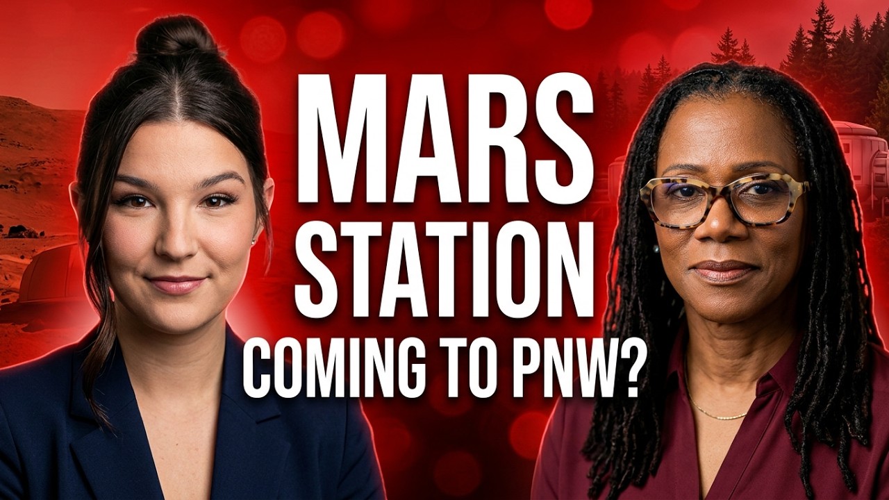 RedPlanetLive - Pacific NW Moon-Mars Analog Station Announcement