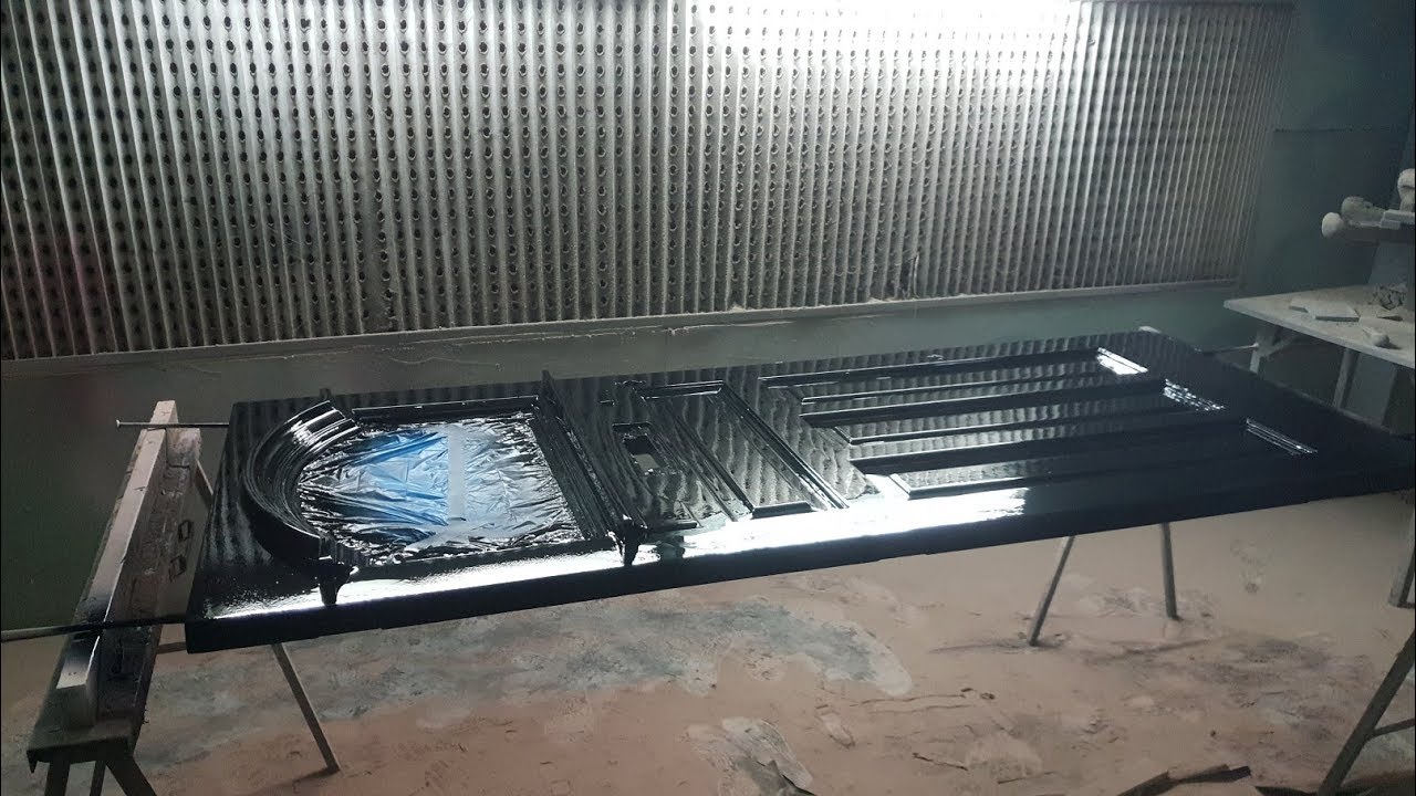 How to get high gloss mirror effect on front door? Door restoration cost in London