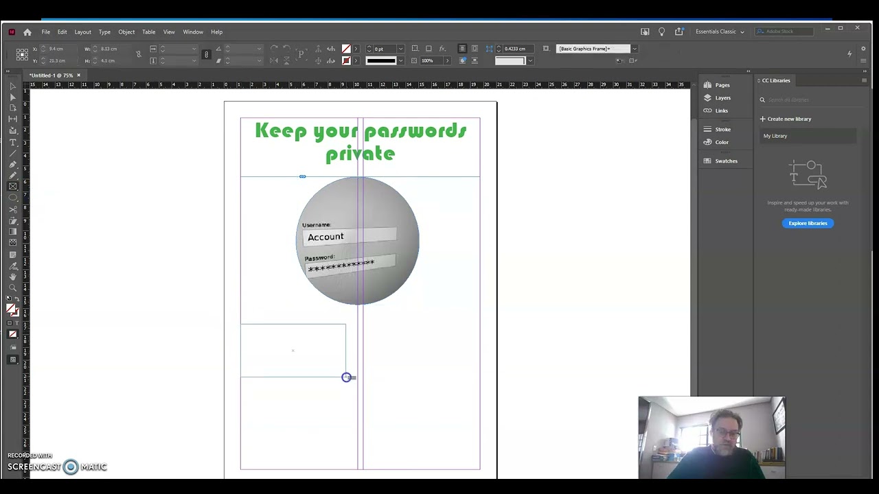 Creating a Flyer using InDesign
