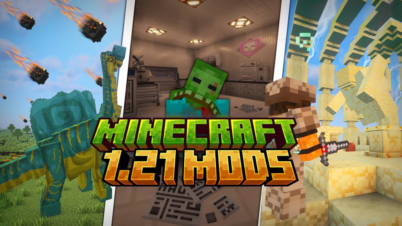 TOP 10 MODYFIKACJI DO MINECRAFT 1.21+ [FORGE & FABRIC]
