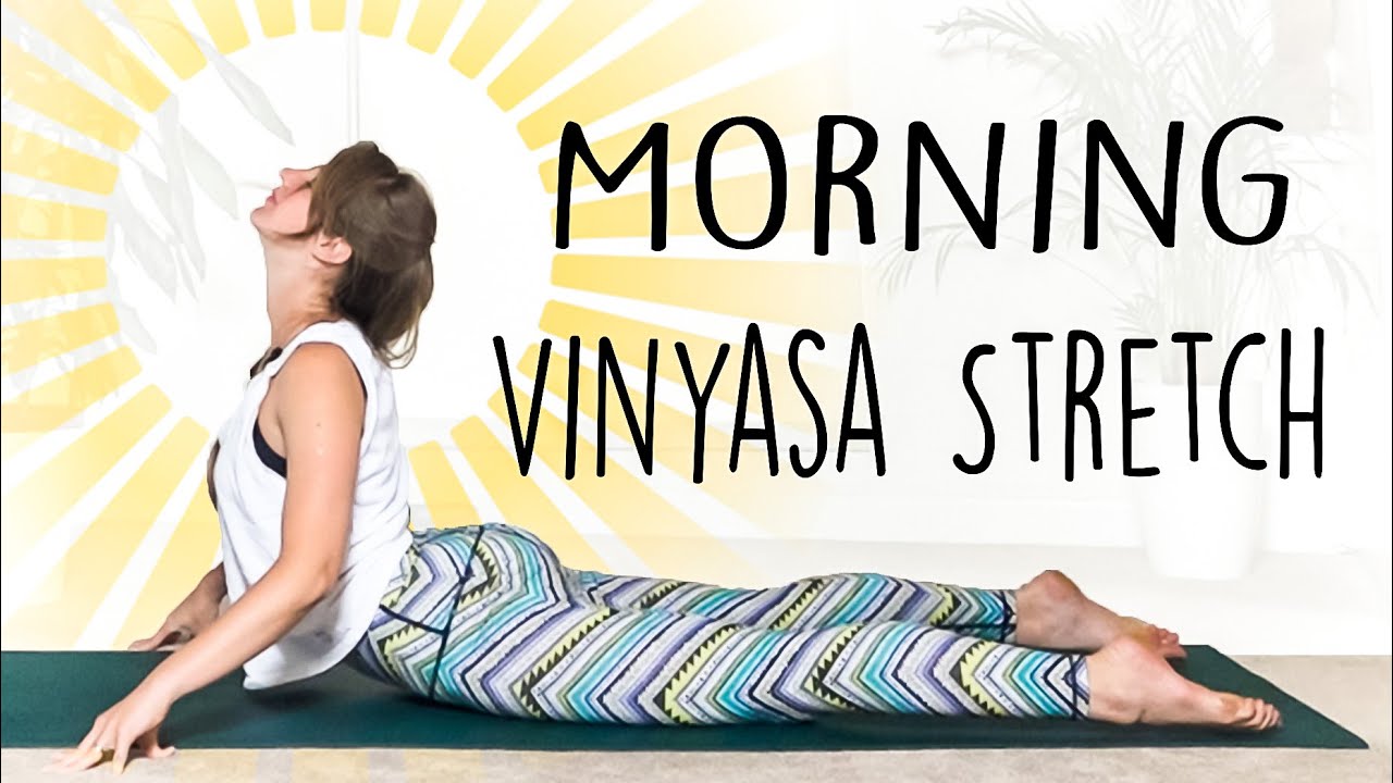 45 Min Full-Body Morning Yoga Stretch - Emotional Release Vinyasa For All levels - YogaCandi