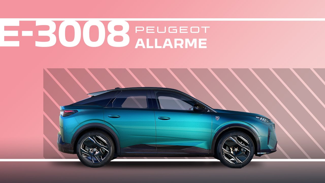 PEUGEOT | E3008 & 3008 | Tutorial | Allarme