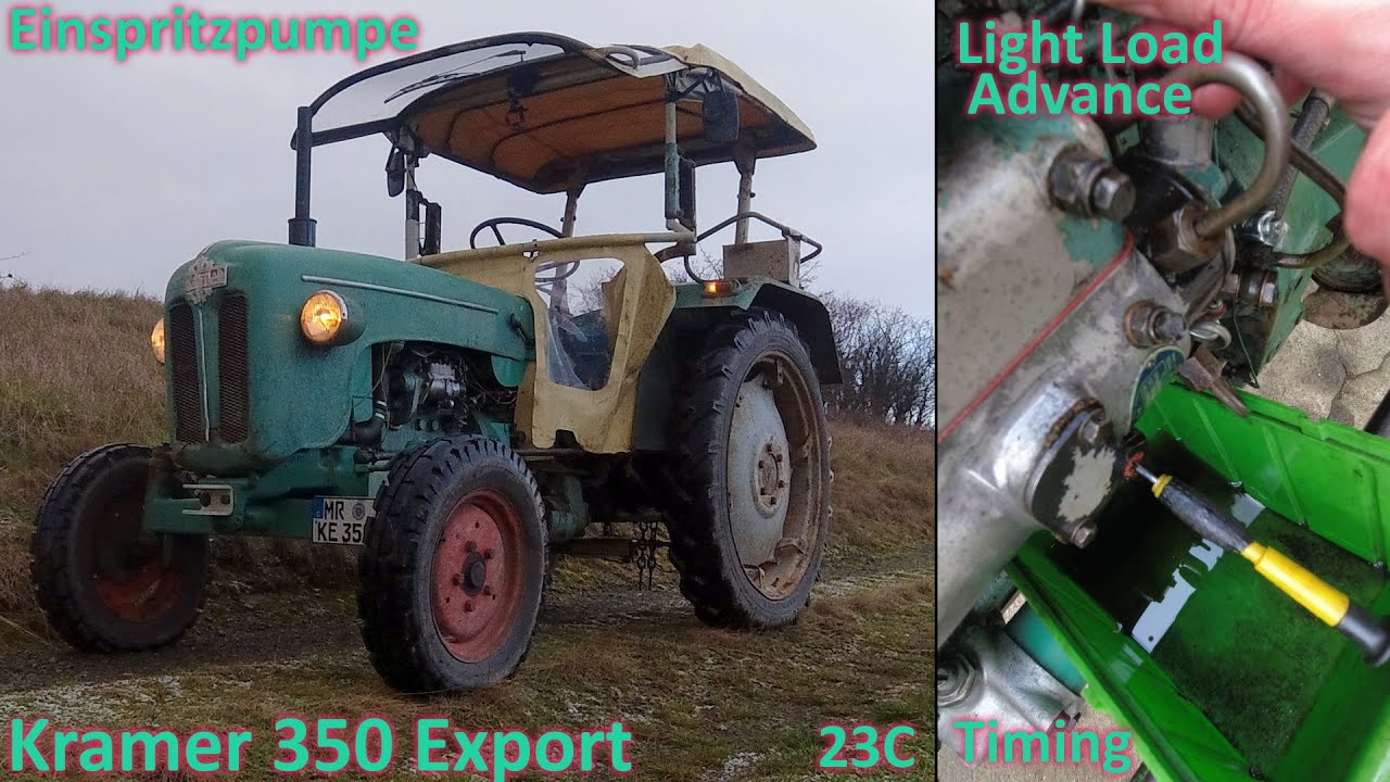Timing & Light Load Advance | Spritzversteller - Kramer 350 Export OE 138 / 23C