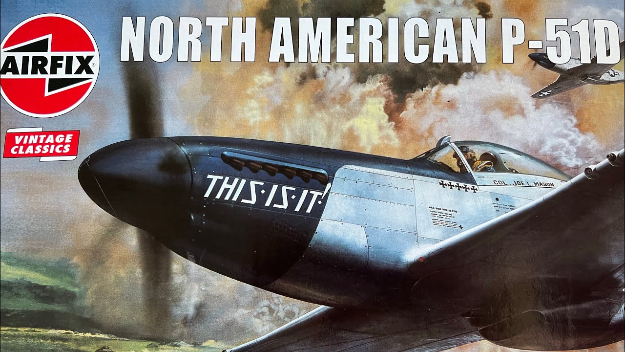 Airfix 1/24 scale P51d Mustang