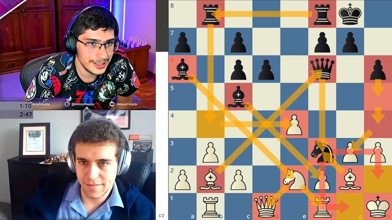 GM Daniel Naroditsky DOUBLE CRUSH!!! GM Alireza Firouzja