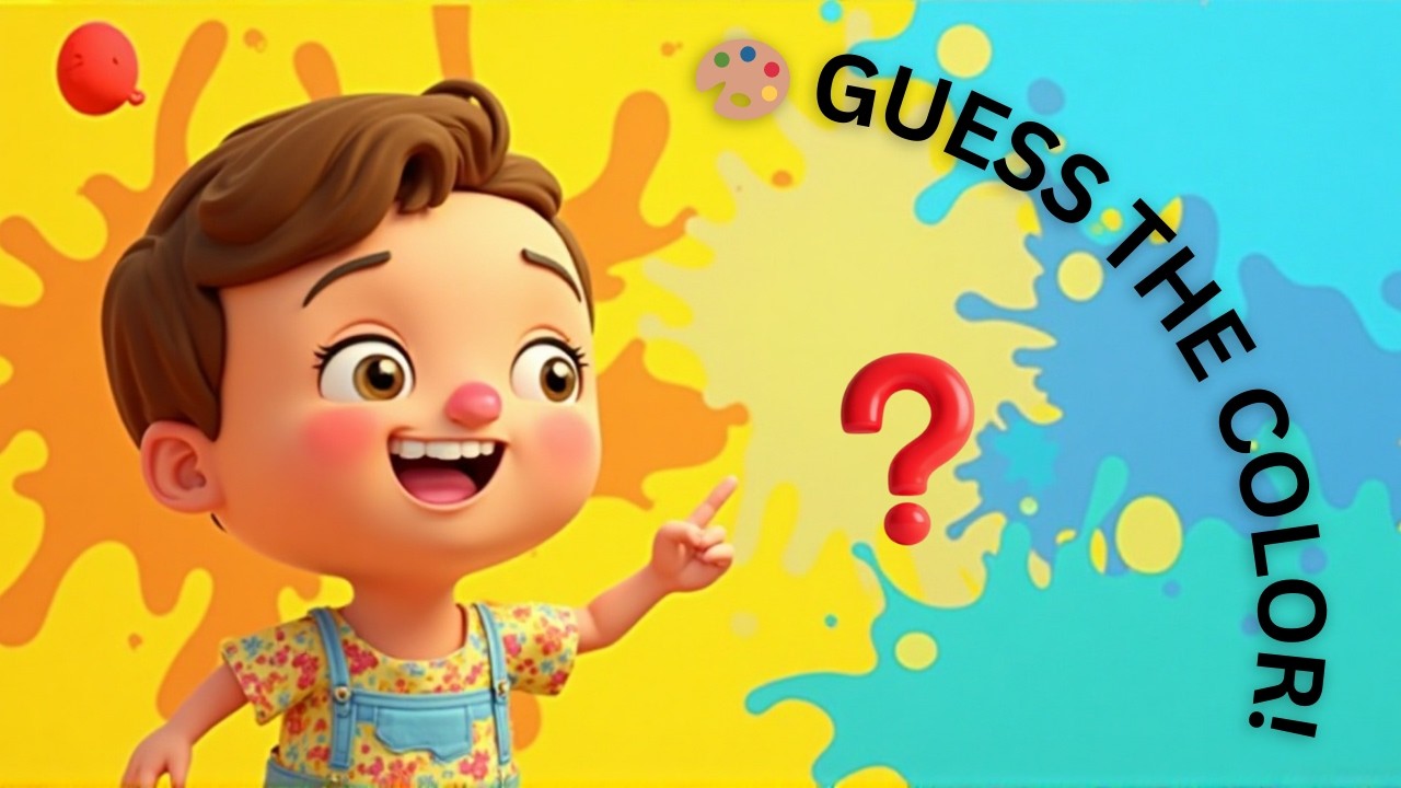Toto Kids | Color Quiz for Kids 🎨 | Learn Colors with Toto | Preschool Learning Video