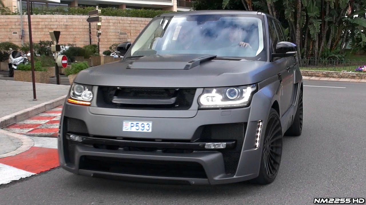 Hamann Mystere Range Rover 5.0 V8 - Start Up, Rev & Driving in Monaco