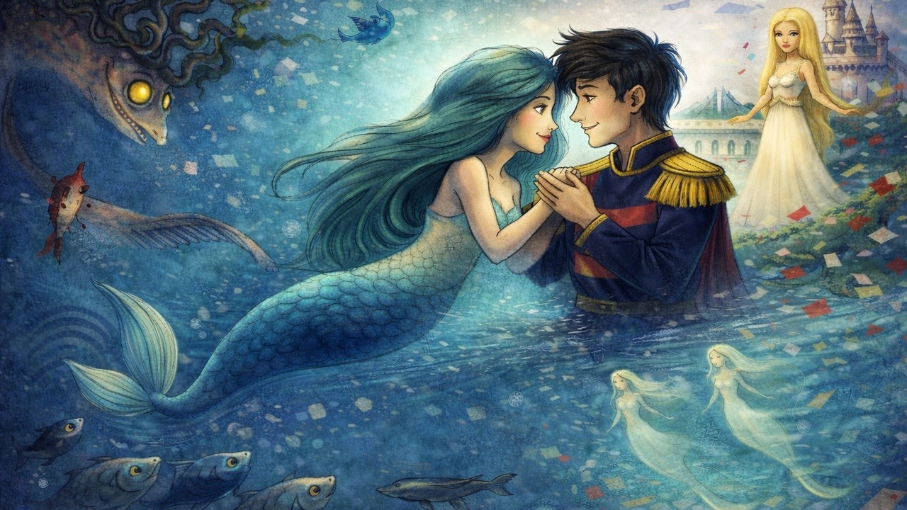 Русалочка | Многоязычная Сказка для Детей
