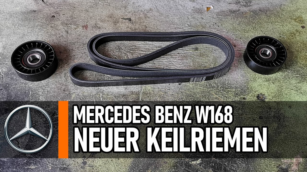 Mercedes W168 A190 | Neuer Keilriemen und Umlenkrollen - Was ein Horror! #diy #tutorial #cars