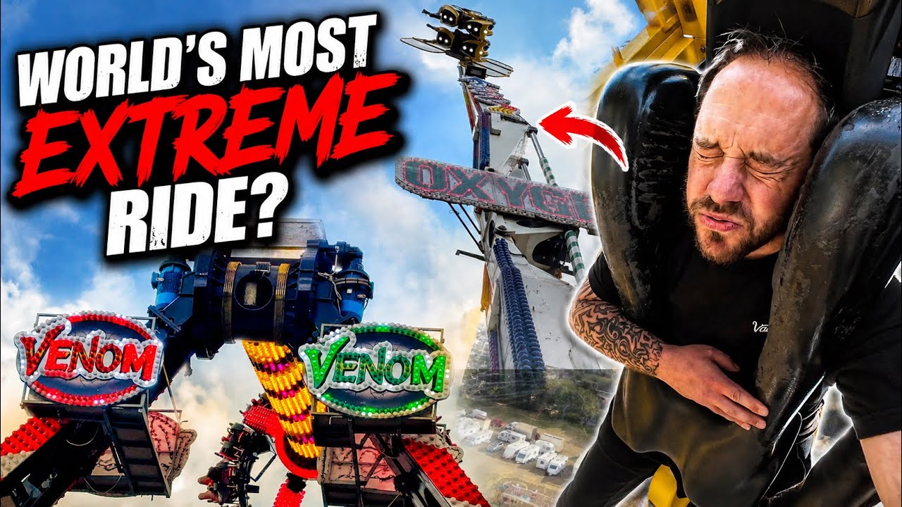 Christchurch Fun Fair Vlog | New Matterhorn, AIR RAID & OXYGEN 😦 B.Coles & Sons. 