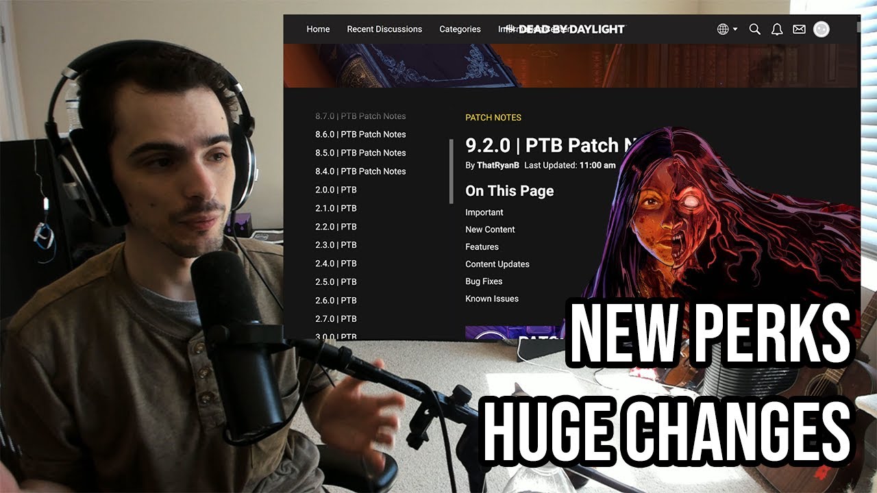 FULL 9.2.0 Review - New Perks, MASSIVE Changes - Dead by Daylight PTB