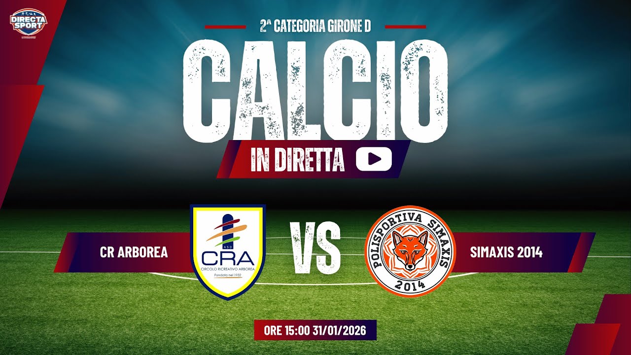 Calcio 2° Categoria Gir. D - CR Arborea-Simaxis 2014 (4-1)