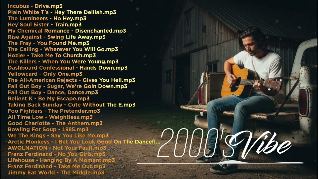 2000s Indie Vibes: Best Spotify Indie Rock Songs That Never Get Old (Throwback Hits)