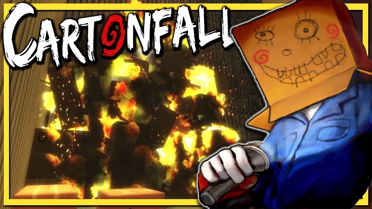 Psycho Kidnapped Me, Forced To Play a Deadly Game (Cartonfall Gameplay)