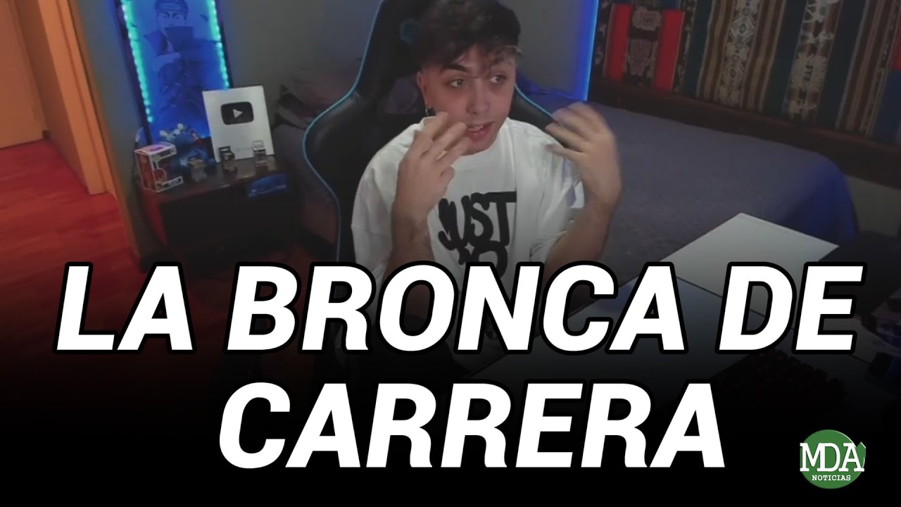 La BRONCA del streamer CARRERA tras ser CRITICADO en el CHAT y la importante REFLEXI&Oacute;N posterior