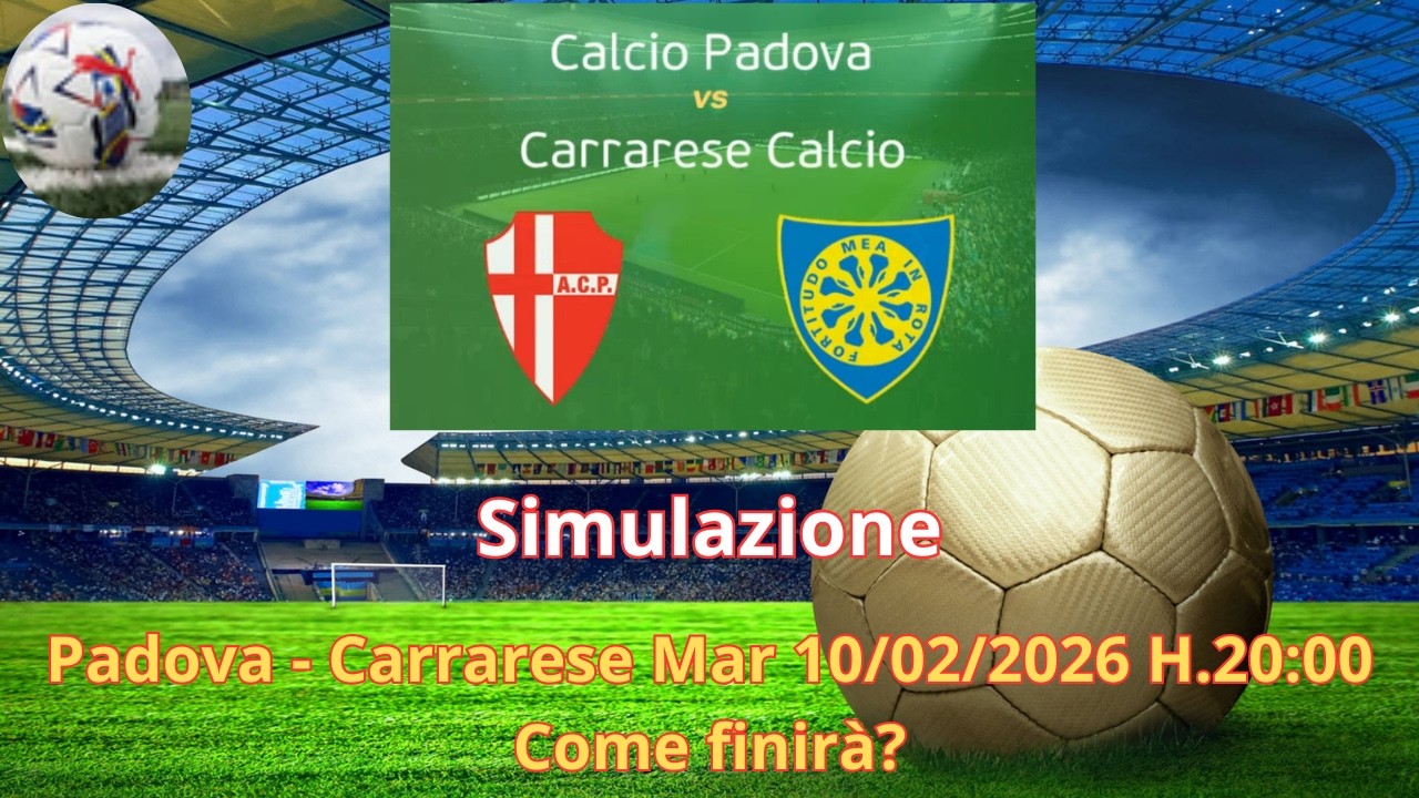 Padova - Carrarese Mar 10/02/2026 H.20:00