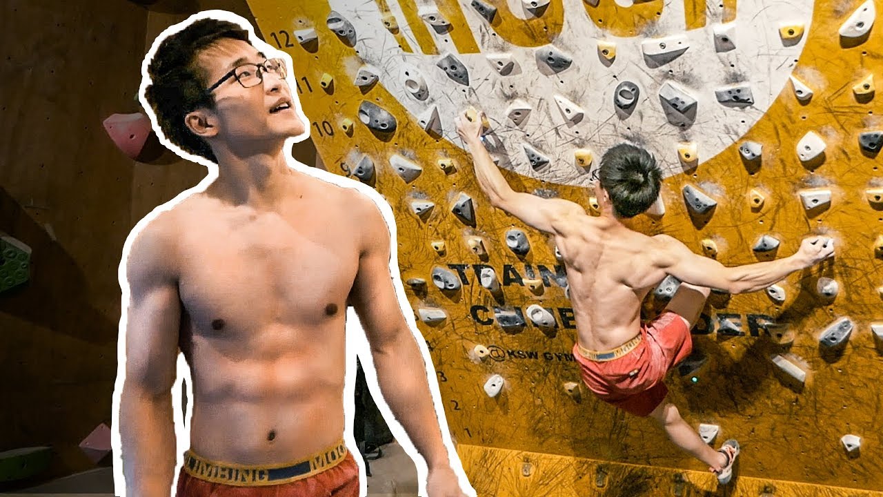Training with the Korean Moonboard Master - Hoseok Lee