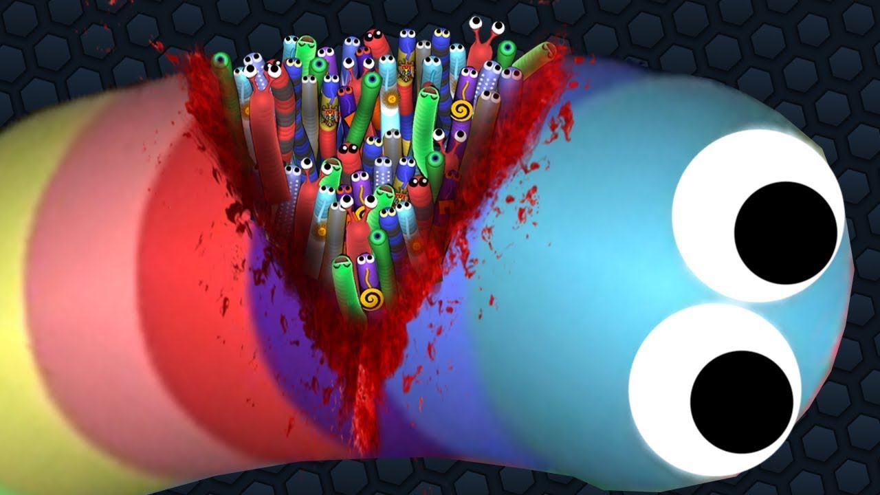 Slither.io 1,000,000,000,000,000 PRO SNAKES vs 1 GIANT SNAKE | Epic Slitherio Gameplay