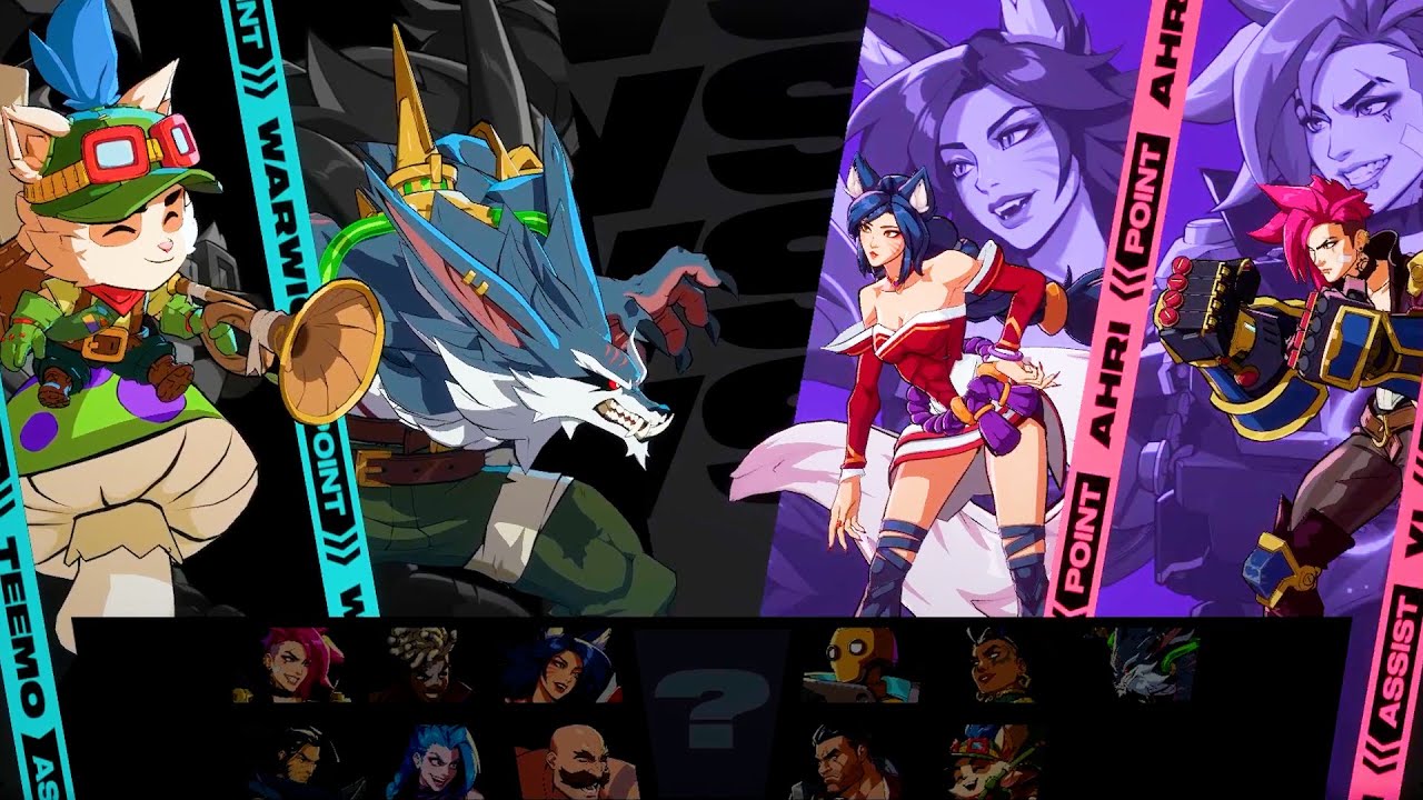 2XKO - Character Select Screen
