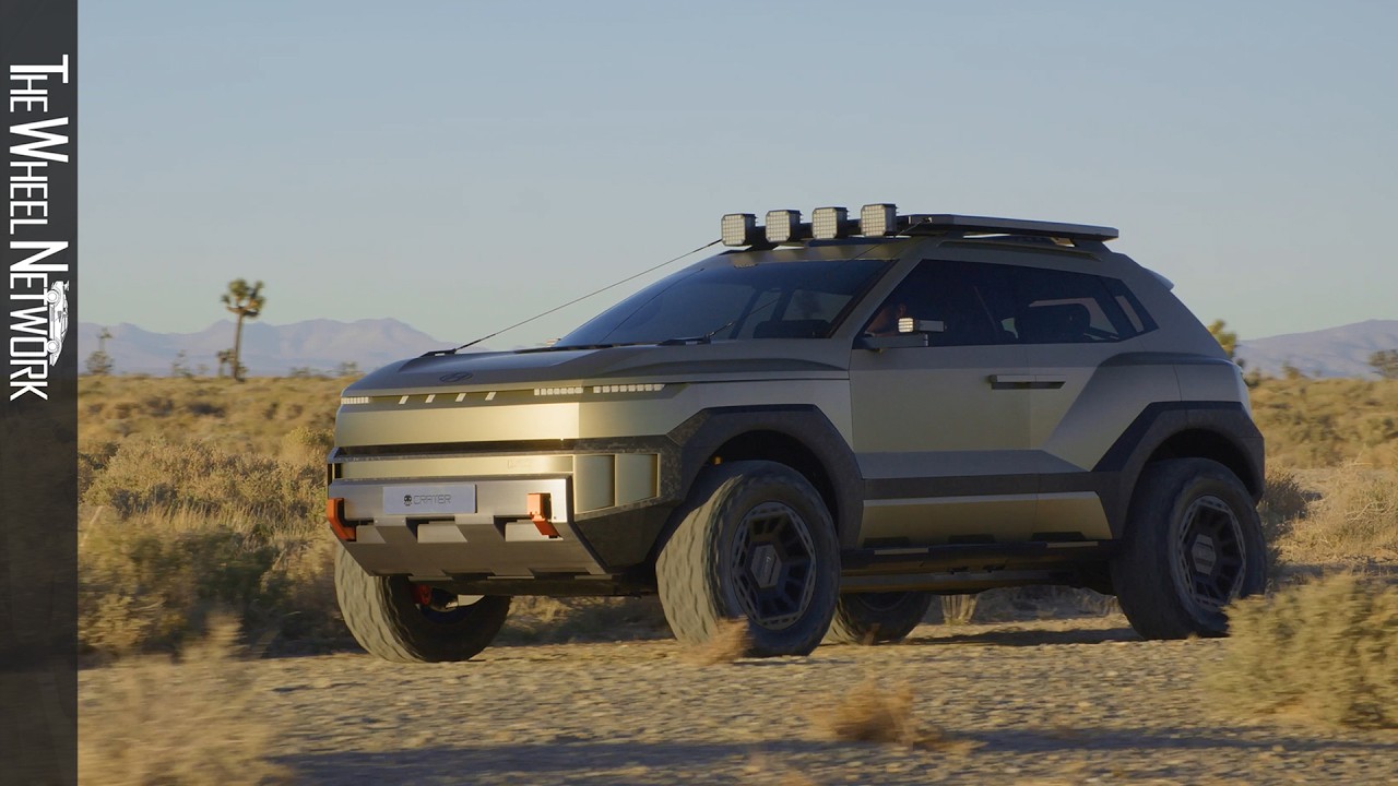 Hyundai Crater Concept &ndash; Los Angeles Auto Show 2025 [4K]