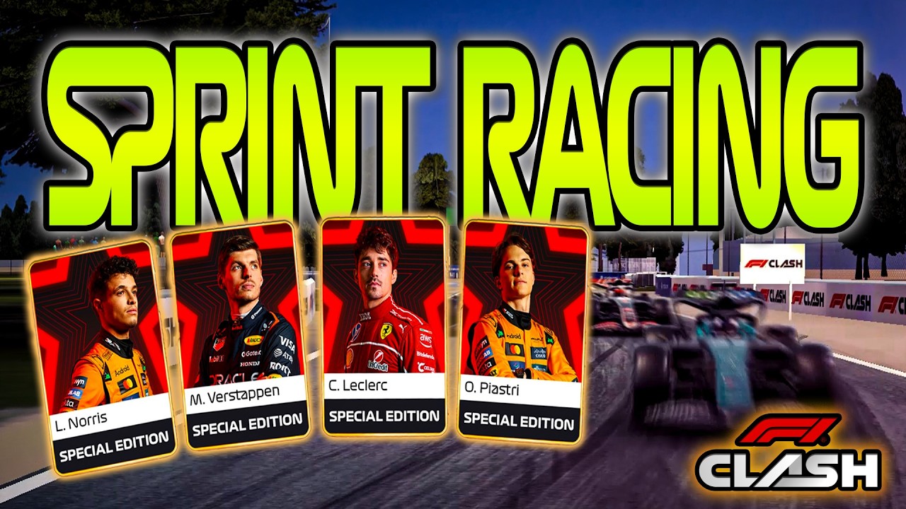 Vertical | Monday Sprint Racing | F1 Clash Live