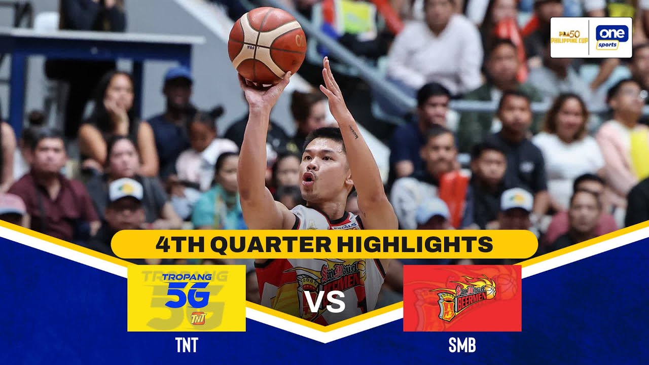 TNT vs. SAN MIGUEL | FINALS GAME 5 | 4TH QUARTER HIGHLIGHTS | PBA SEASON 50 PHILIPPINE CUP
