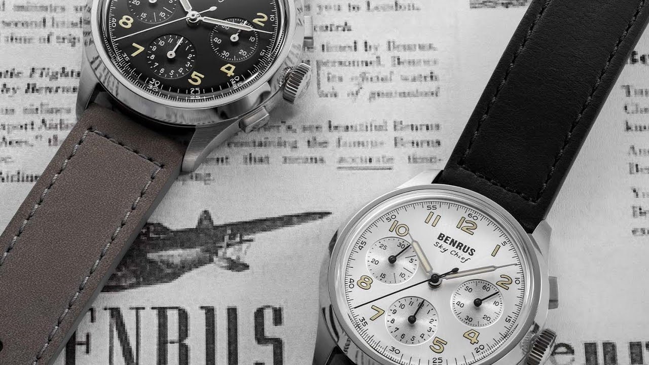 Benrus Sky Chief Chronograph – The Legendary Pilot Watch Returns