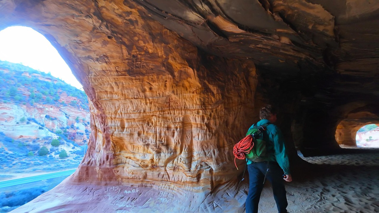 Exploring Sand Caves