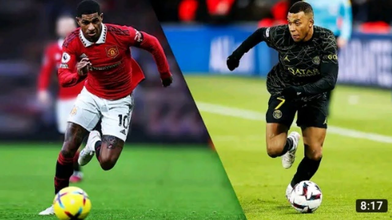 Macus Rashford vs Kylian Mbappe[Who is Better ?] Speed,Skills....