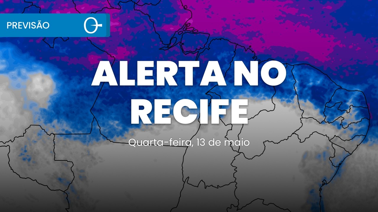 ❄️ Previs&atilde;o do tempo: frio continua no Sul e Recife entra em alerta para chuva forte 13/05/2026