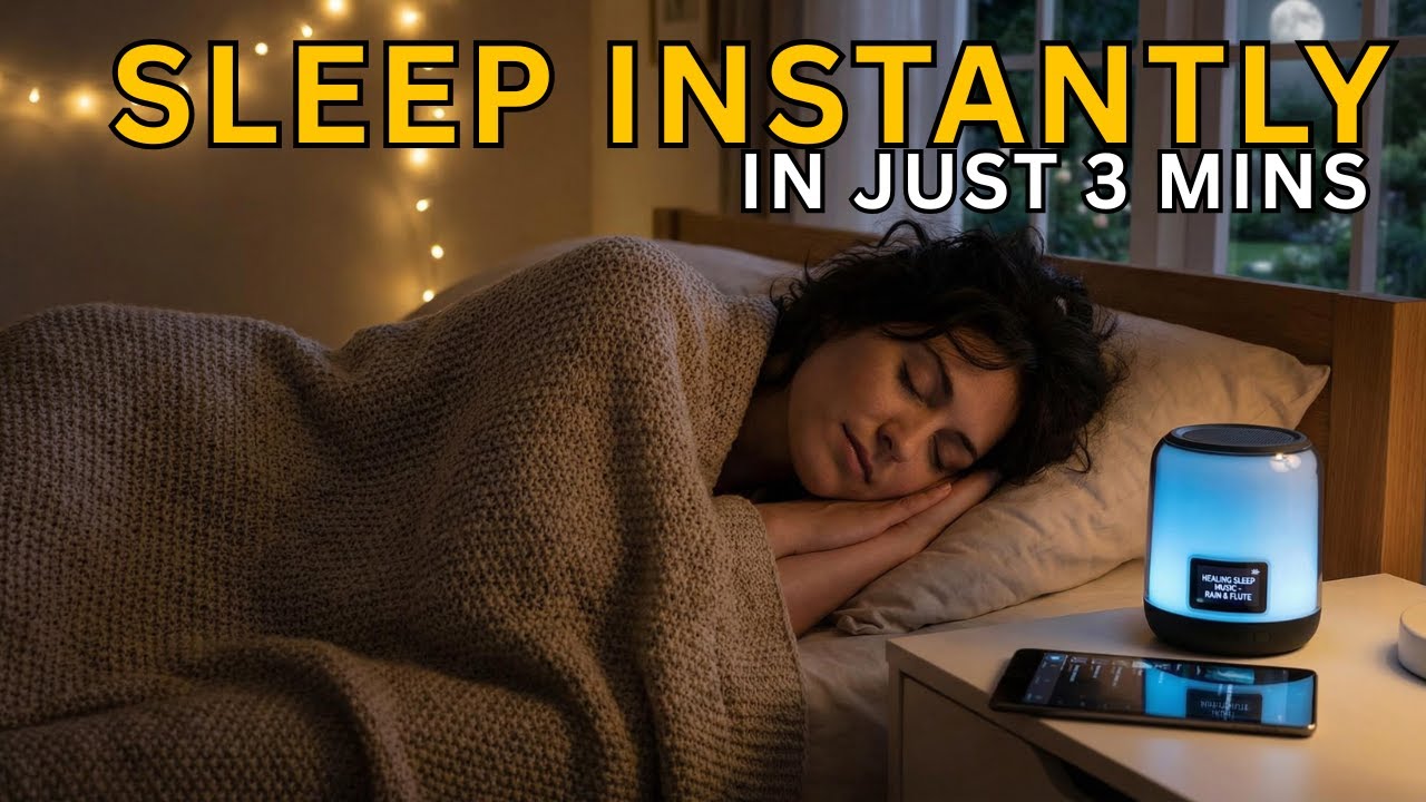 INSTANT SLEEP Within 3 Minutes: Deep Sleep Music to Calm the Mind & Heal your Soul