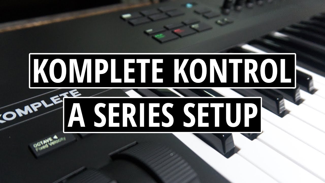 Настройка Native Instruments Komplete Kontrol A49