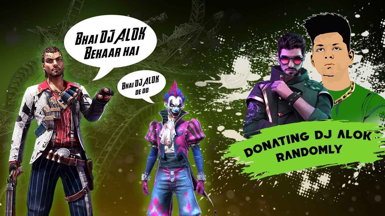 Dj Alok Giveaways😍 || Random Give-away || Free Fire @A.S gaming@TotalGaming