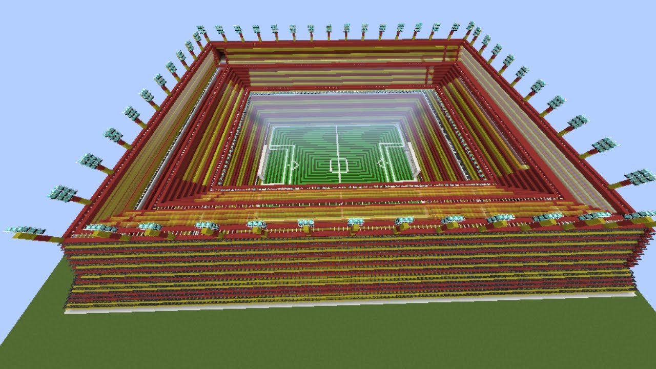 RAMS PARK MİNİ STADYUM İNCELEME #stadium #minecraft #galatasaray #video