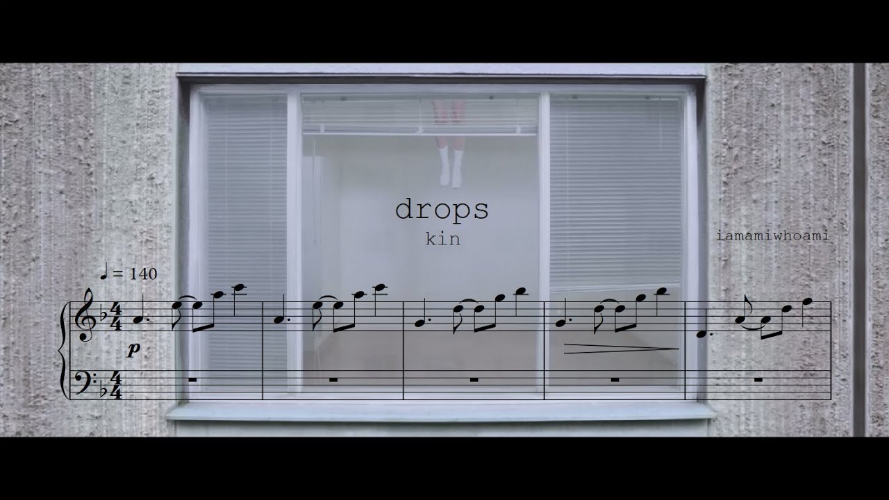 iamamiwhoami - drops (piano arrangement)