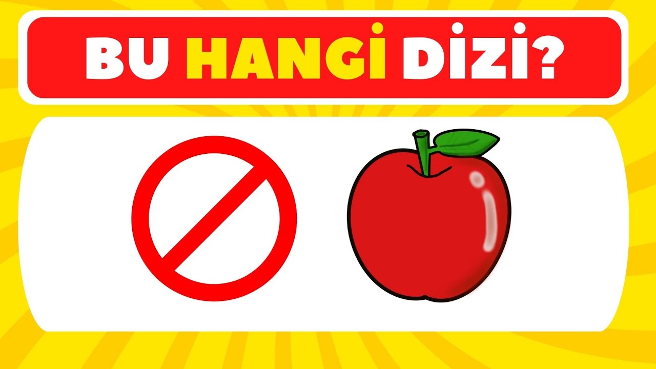 Emojilerden Popüler Türk Dizi Bulmaca - Yerli Dizi Bulmaca - Emoji Bulmaca