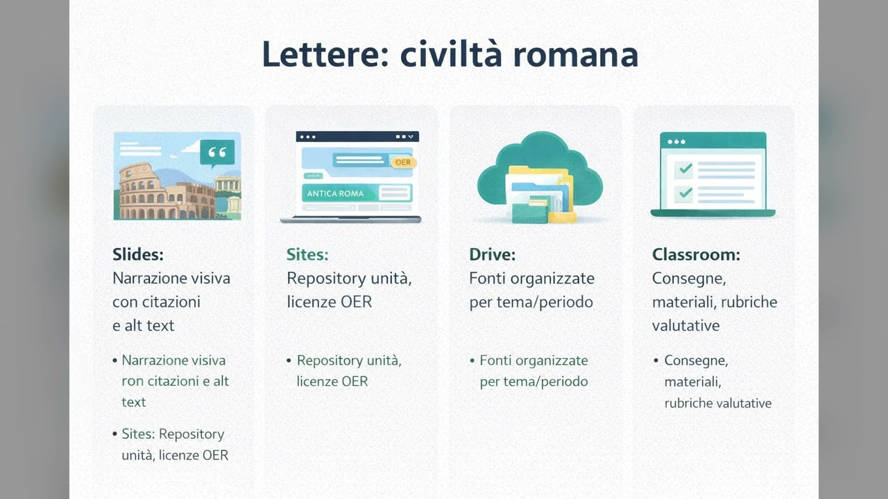 DigCompEdu - Area 2 - Risorse digitali - Google Workspace