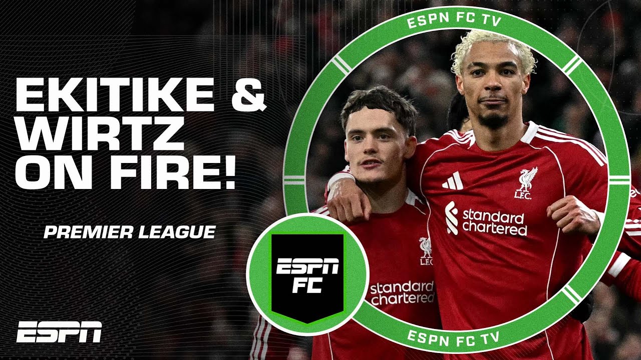 ‘A SPECIAL RELATIONSHIP!’ 🤝 Hugo Ekitike & Florian Wirtz power Liverpool past Newcastle | ESPN FC