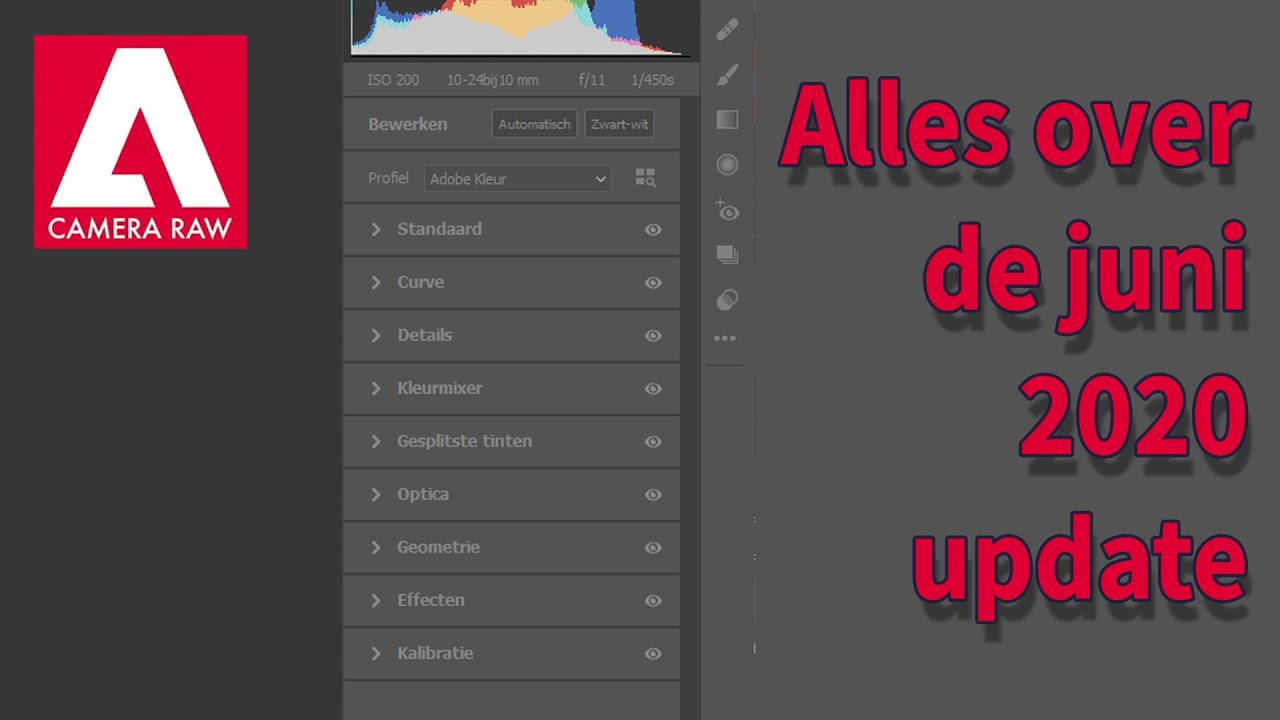 In deze video vertel ik je alles over de nieuwe camera Raw van juni 2020