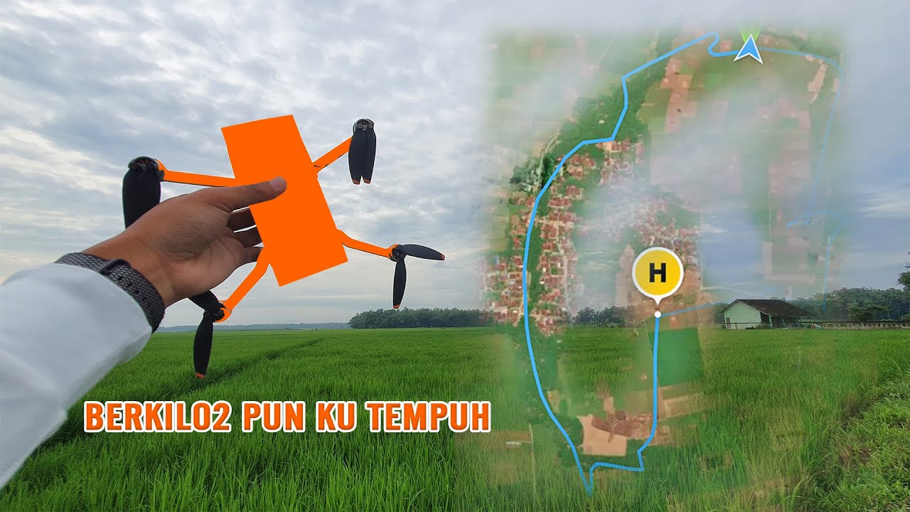 4KM lebih, Gimana nasib drone ini - ENJOY NATURE