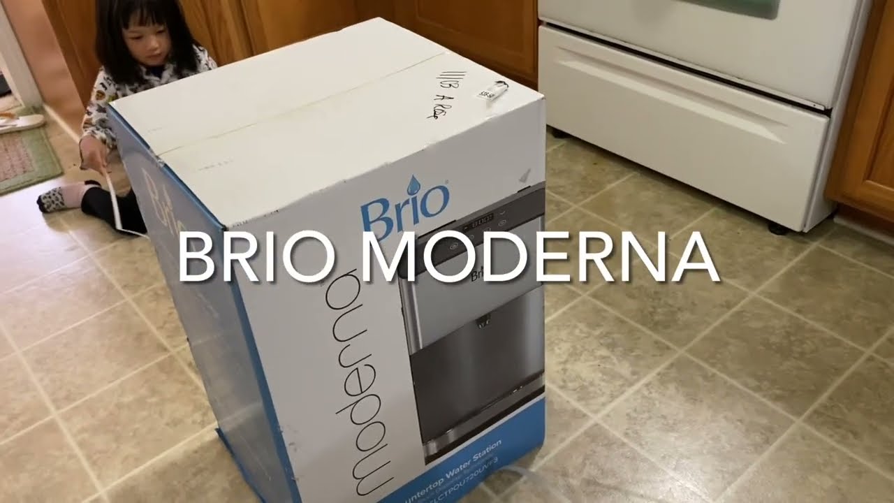 Brio Moderna water 3 stage filter system