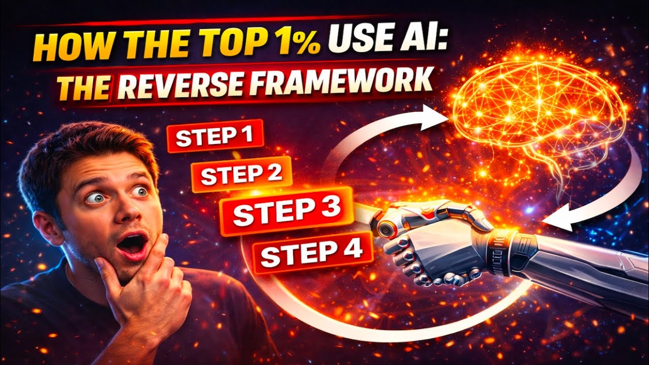 How the Top 1% Use AI: The Reverse Framework 🧠