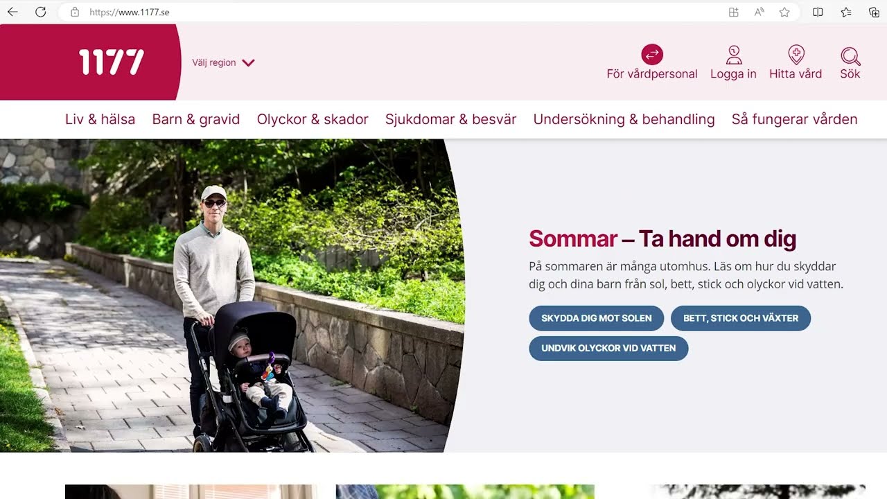 Så loggar du in på 1177 med din dator