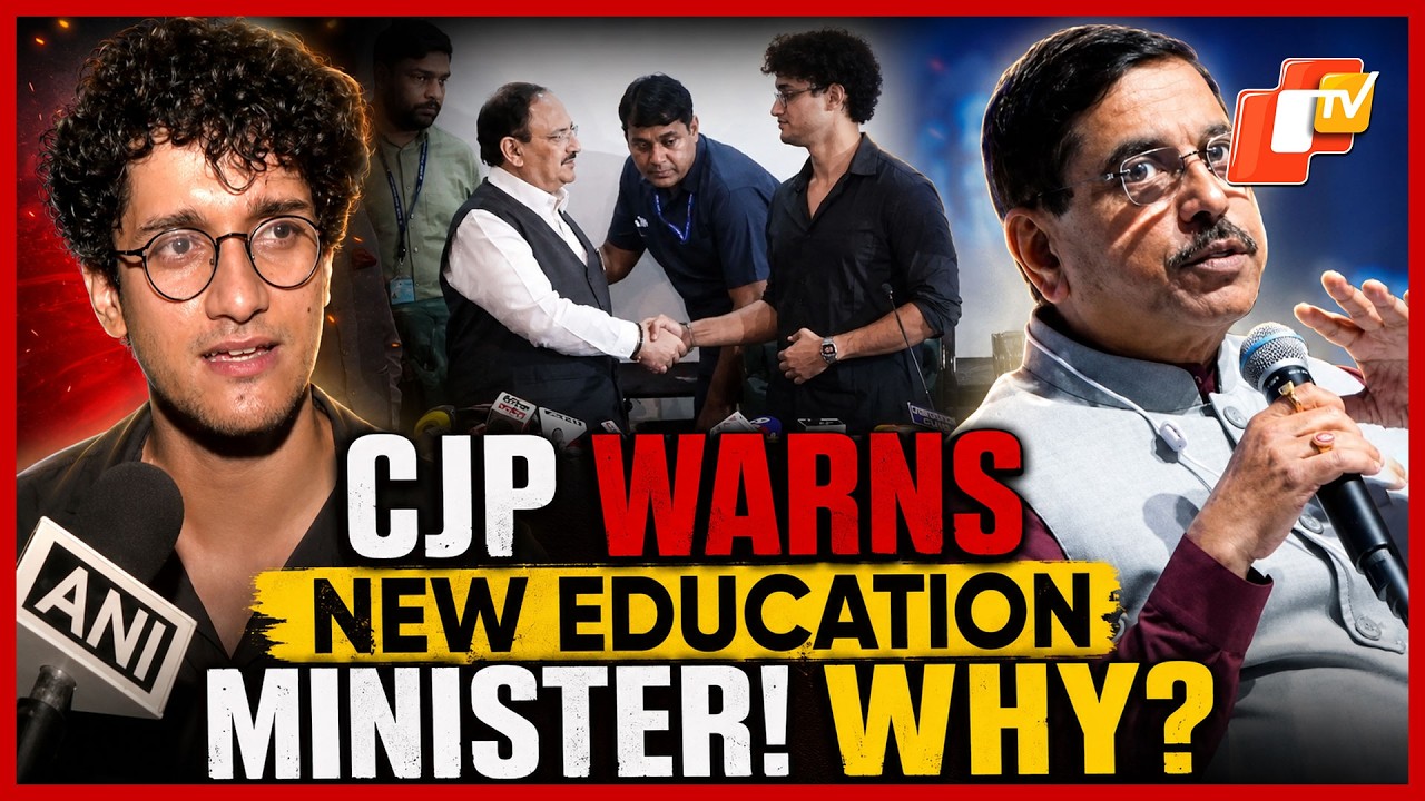 CJP Warns New Education Minister Pralhad Joshi, Here&rsquo;s Why | OTV
