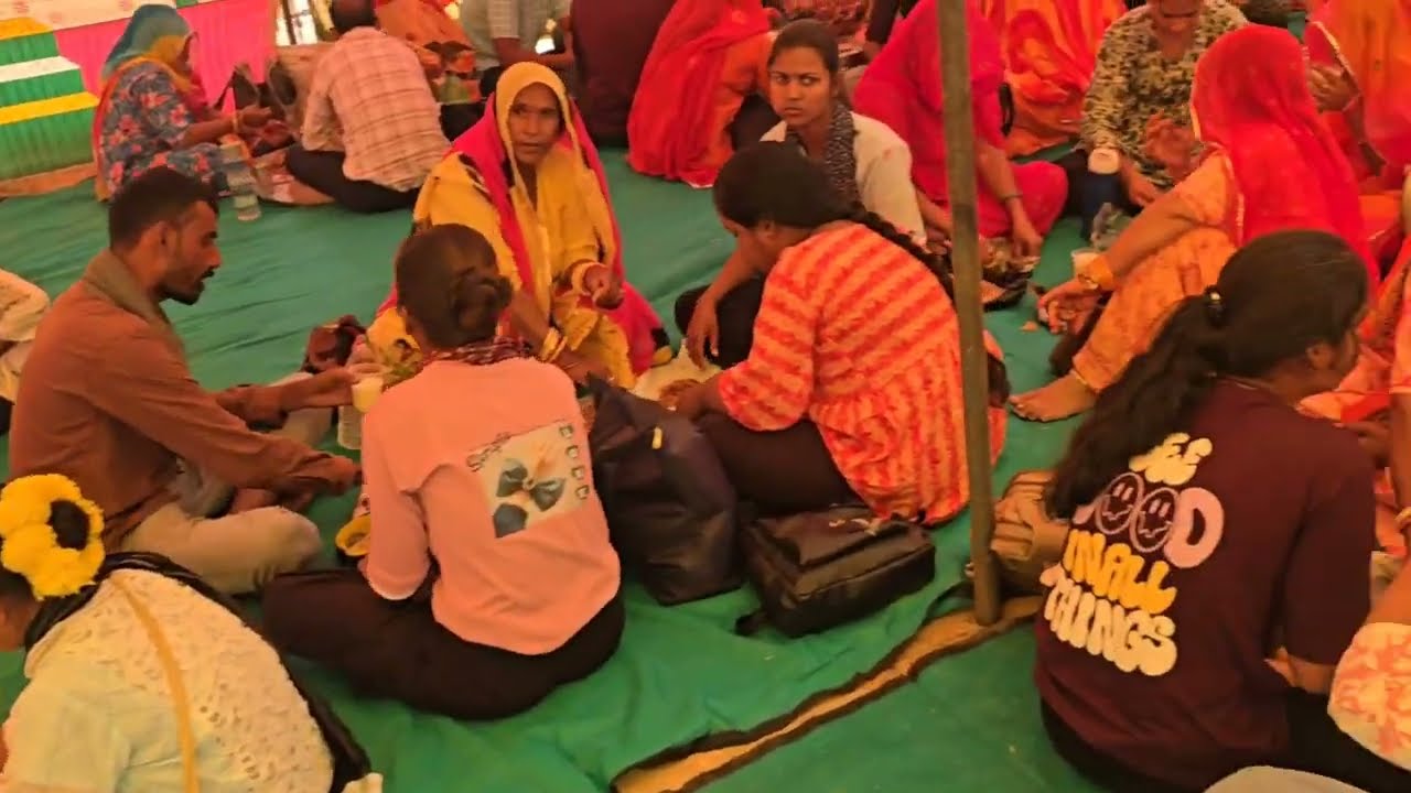 देशनोक ओरण परिक्रमा बीकानेर , गेलासर संघ #jaimatadi #desnok_karnimatadi