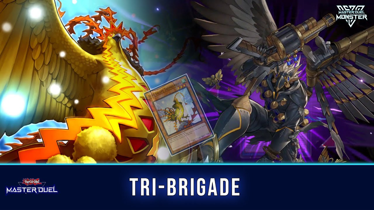 INFINITE NEGATES WITH TRI-BRIGADE DECK MASTER DUEL GAMEPLAY AND DECKLIST [YU-GI-OH! MASTER DUEL]