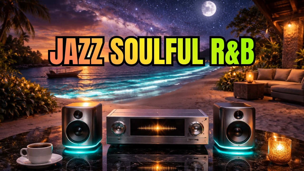 Smooth Jazz x Soulful R&B 🎧 Relaxing Chill Beats for Focus, Study & Deep Sleep