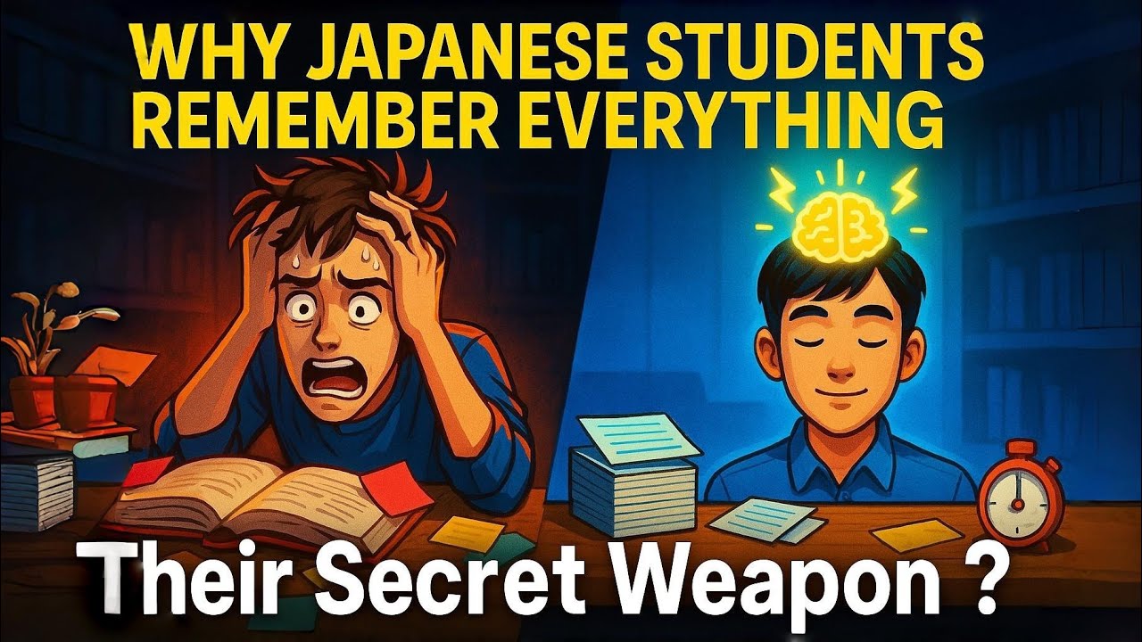 Remember Everything Like Japanese Students – Study Hack!